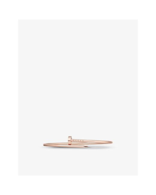 Cartier White Juste Un Clou Small Model 18Ct Rose- Bracelet