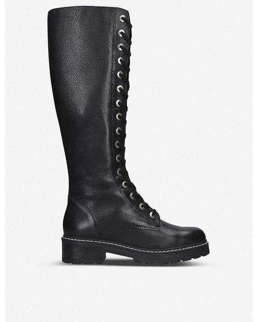 carvela lace up boots