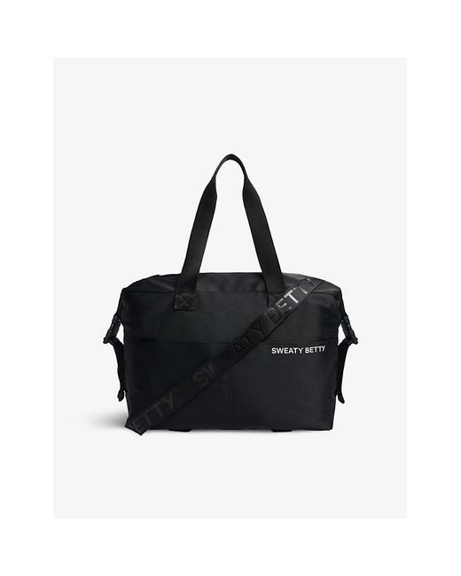 Sweaty Betty Black Strive Shell Gym Bag