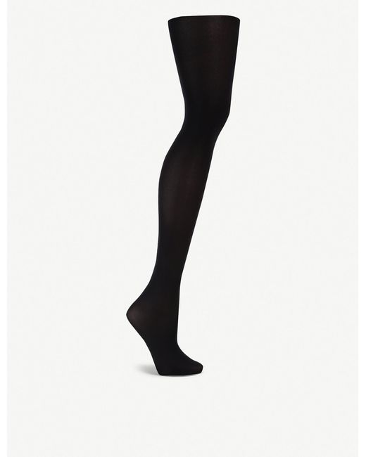 Wolford Maternity Fatal 50 Seamless Tights in Black Lyst