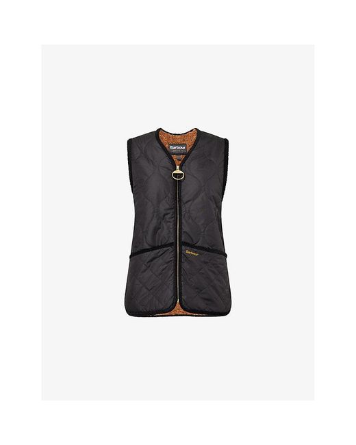 Barbour Black Klara Quilted Shell Gilet