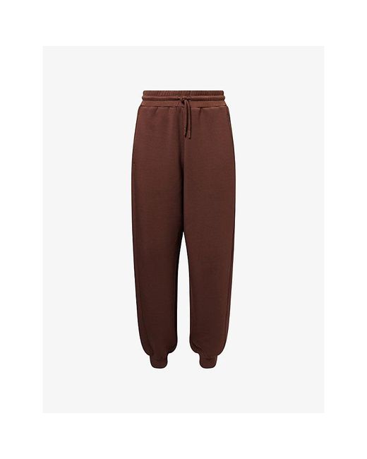 Now You Live Brown Uppingham Relaxed-Fit Modal-Blend Jogging Bottoms