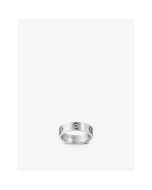 Cartier White Love 18Ct- Ring