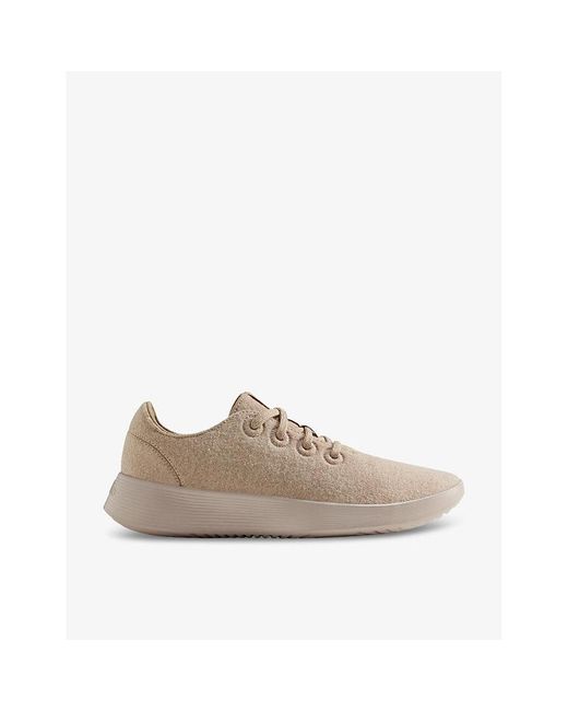 ALLBIRDS Natural Wool Runner 2 Merino-Wool Low-Top Trainers for men