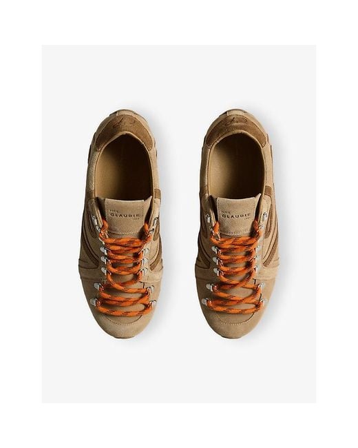 Claudie Pierlot Brown Swing Suede Trainers