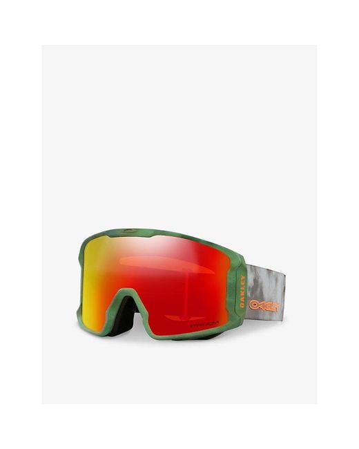 Oakley Oo7070 Line Miner L Ski goggles in Orange | Lyst