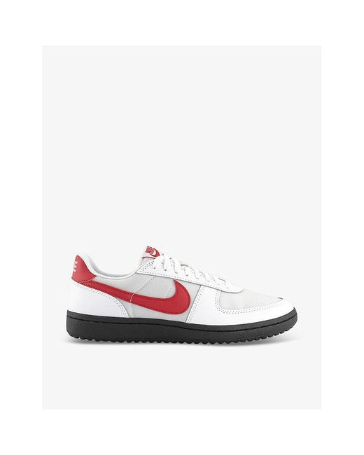Nike White Field General 82' Leather And Textile Low-top Trainers for men