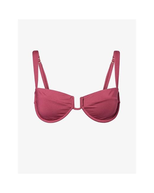 Cheap Monday Cala Roja Underwired Bikini Top