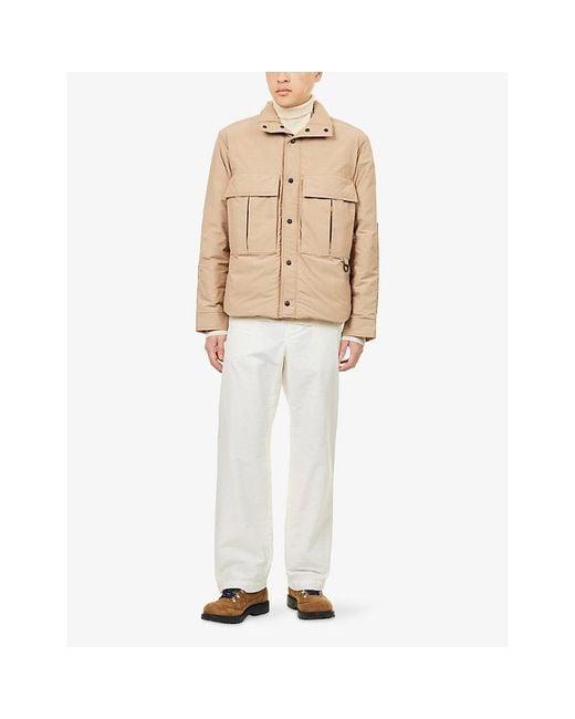 Canada Goose Natural Kirby Patch-Pocket Cotton Blend Jacket for men