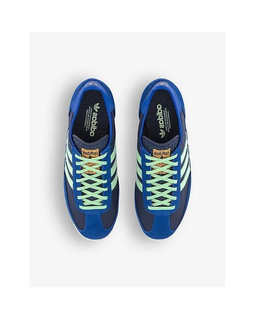 adidas Sl 72 Suede And Mesh Low top Trainers in Blue Lyst UK