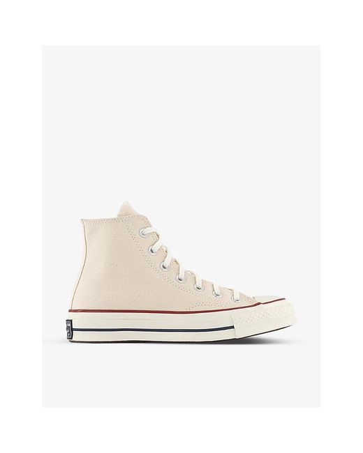 extraño Aislar Saludo Converse Chuck Taylor All Star 70s Hi Trainers in White for Men | Lyst