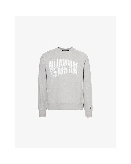 BBCICECREAM White Arch Branded-Print Cotton-Jersey Sweatshirt for men