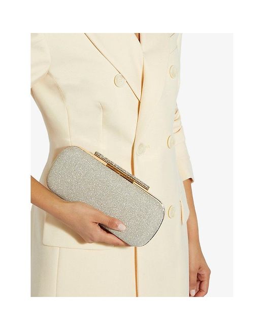 Dune Natural Body Woven Clutch Bag