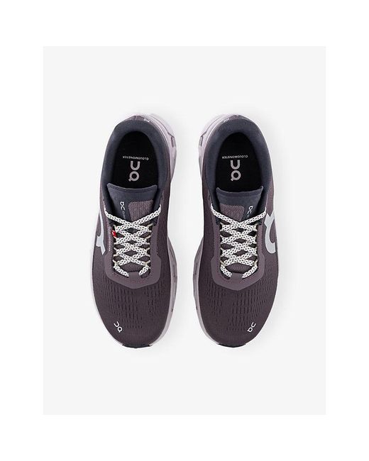 On Shoes Blue Cloudmster Mesh Trainers