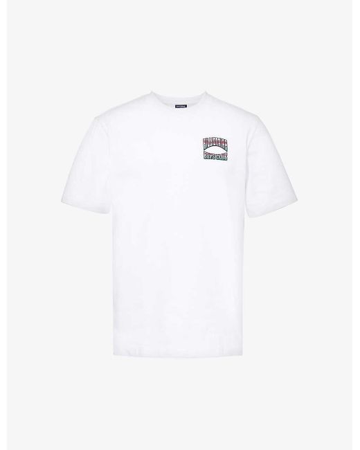 BBCICECREAM White Big Catch Graphic-print Cotton-jersey T-shirt Xx for men