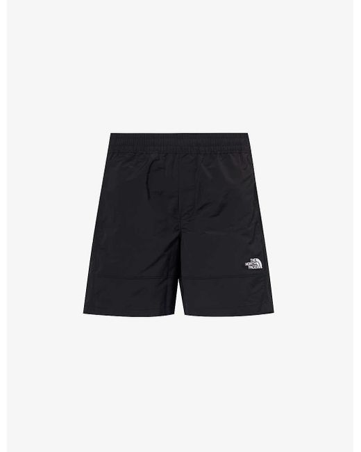 The North Face White Easy Wind Logo-embroidered Shell Shorts X for men