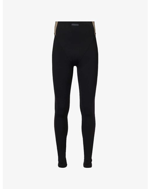 Fear Of God Black X Adidas Recycled Polyamide And Recycled Elastane-blend legging for men