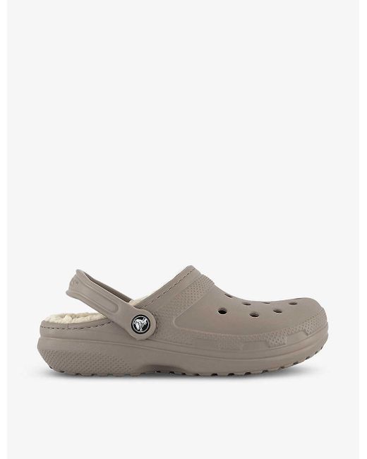 Lined rubber clogs sale