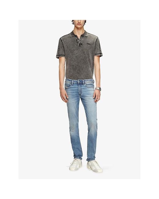 DIESEL Blue 1979 Sleenker Skinny-Leg Stretch Denim-Blend Jeans for men