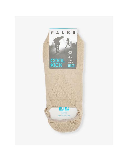 Falke Blue Cool Kick Cushioned-sole Stretch-knit Socks for men