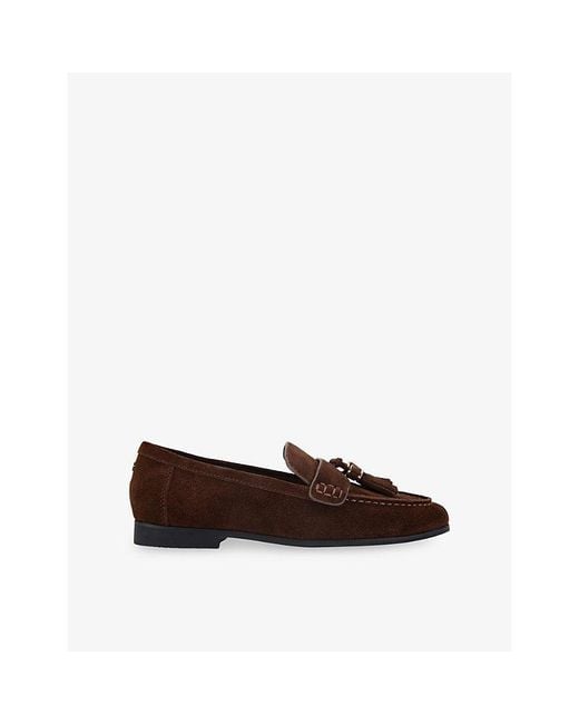 KG by Kurt Geiger Brown Mardy Suede Loafers