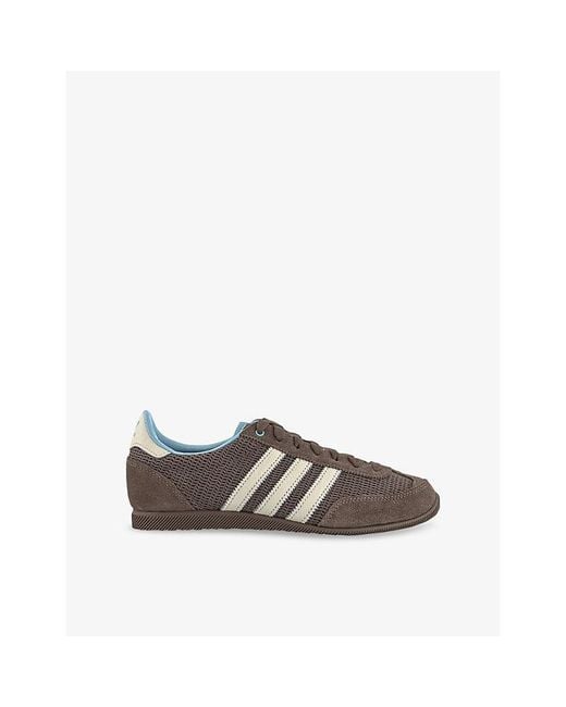 Adidas Brown Japan Woven Low-Top Trainers