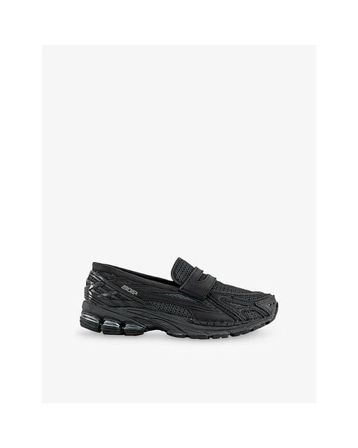 New Balance Black 1906L Leather And Mesh Loafers