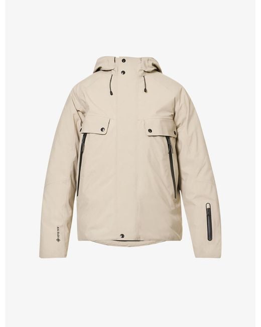 Belstaff Astral Hooded Shell-down Jacket in Natural for Men | Lyst Canada
