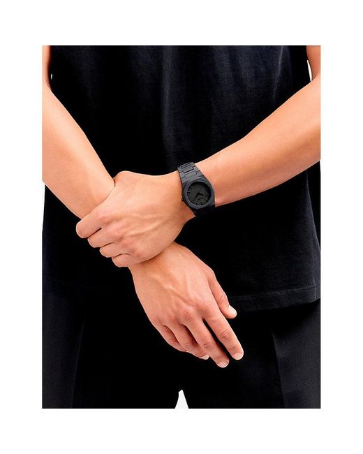 D1 Milano Gray D1-Pcbu01 Polycarbon Nebula Polycarbonate Quartz Watch
