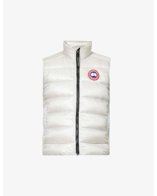 Canada Goose Crofton Quilted Recycled-nylon Vest Xx in White for Men | Lyst