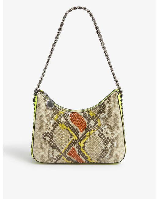 Stella McCartney Falabella Vegan-leather Shoulder Bag | Lyst