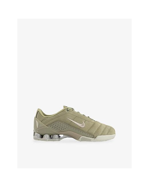 Nike Green T90 Shox Magia Suede Trainers