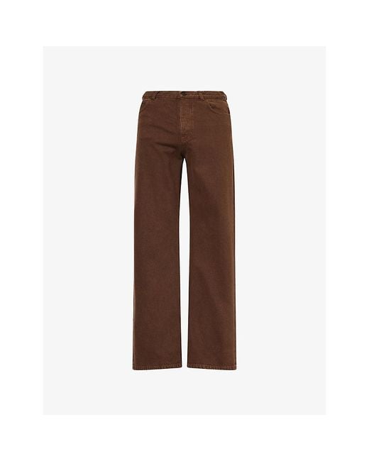 The Row Brown Siouxie Straight-Leg Denim Jeans for men
