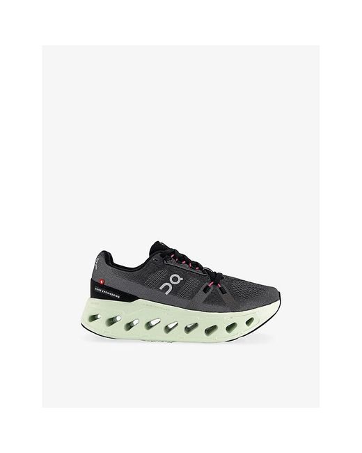 On Shoes Multicolor Cloudeclipse Chunky-Sole Mesh Low-Top Trainers for men