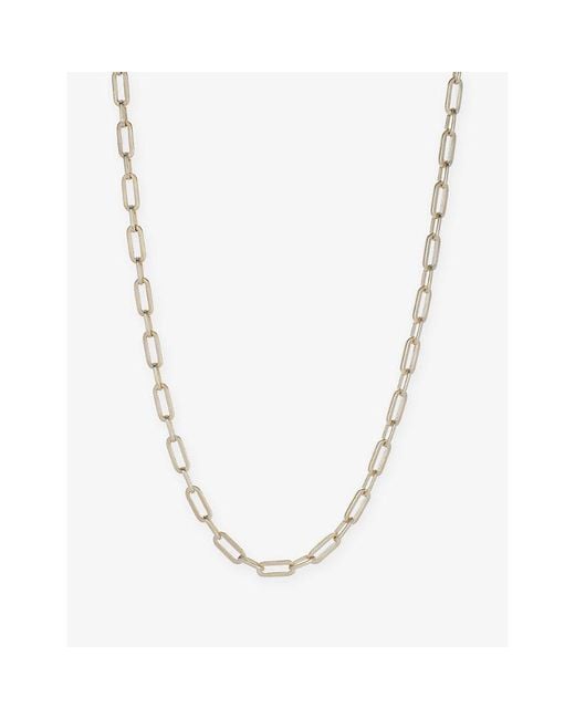 La Maison Du Couturier Metallic Biiju Honest 18Ct Vermeil Chain Necklace