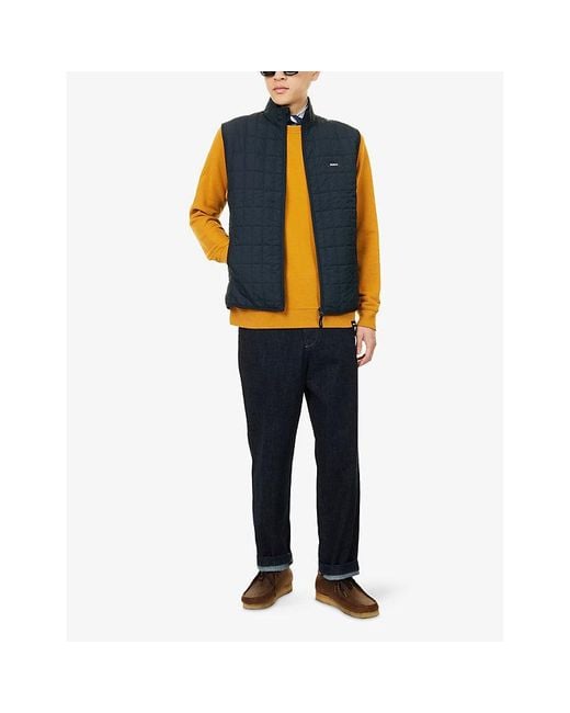 FINISTERRE Blue Firecrest Quilted Shell Gilet for men
