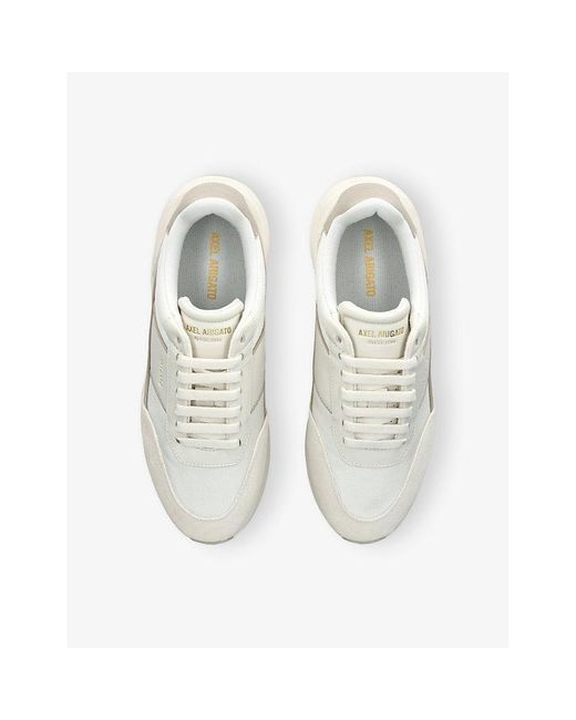Axel Arigato White Genesis Neo Runner Suede And Leather Trainers for men