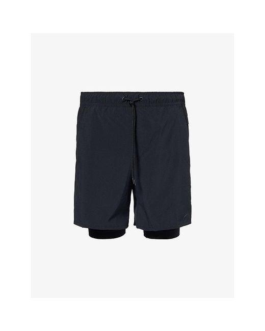 Nike Blue Dri-Fit 18Cm 2-In-1 Versatile Training Shorts for men