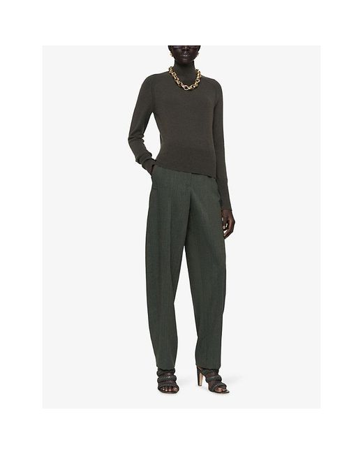 Joseph Black Oxna High-Neck Cashmere Jumper