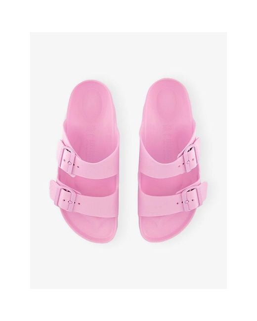 Birkenstock Pink Arizona Double-Strap Eva Sandals