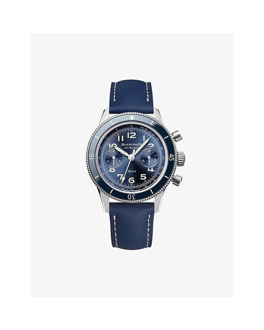 Blancpain Blue Ac03 12B40 63A Air Command Chronograph Case Automatic Watch for men