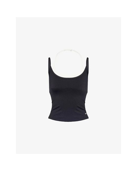 WE Are Tala Blue Dayflex Double-Layer Jersey Vest Top