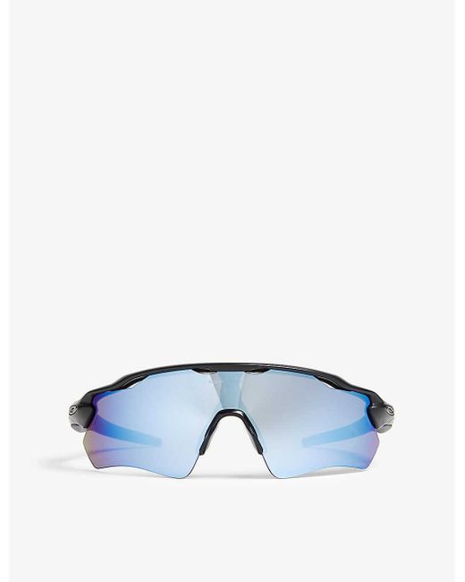 Oakley Blue Oo9208 Radar Ev Path Rectangle-frame Sunglasses for men