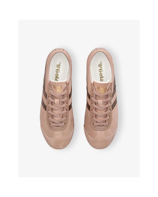 Gola Natural Cleora Suede Trainers