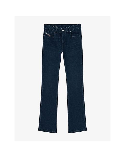 DIESEL Blue 2007 Zatiny Bootcut-Leg Denim Jeans for men