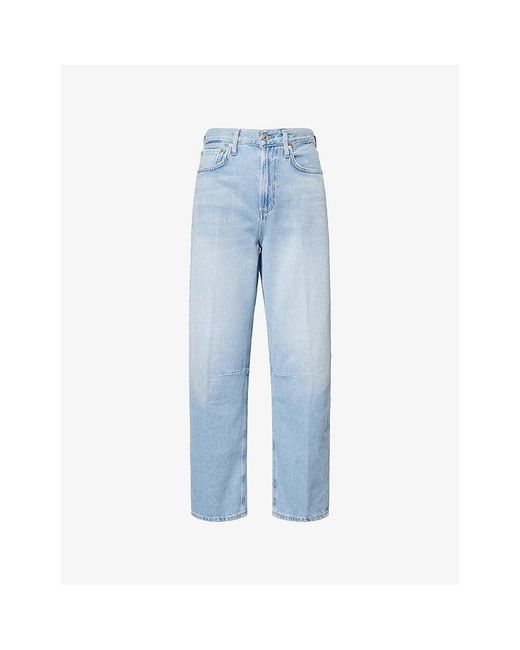 Citizens of Humanity Blue Miro Relaxed Denim Jeans