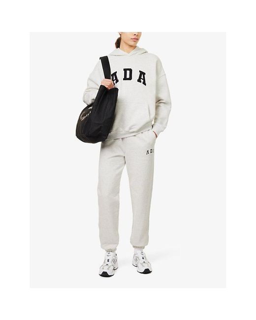 ADANOLA White Isoli Crew Sweatshirt