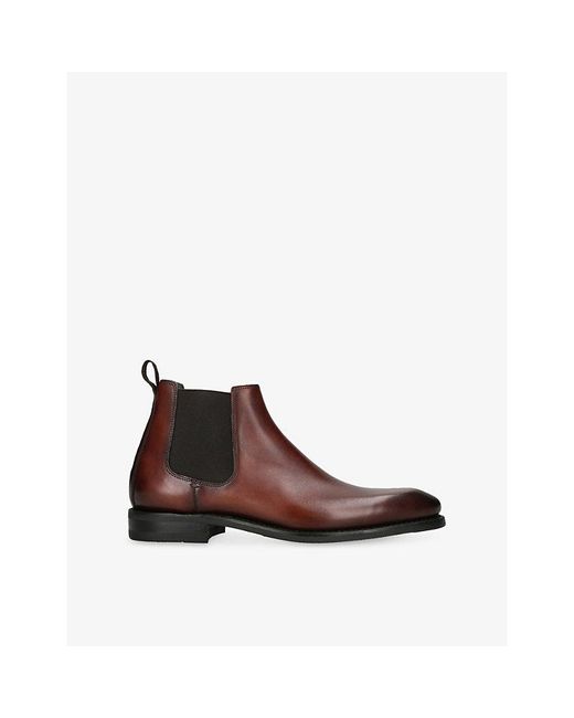 Loake Brown Mcbride Leather Chelsea Boots for men