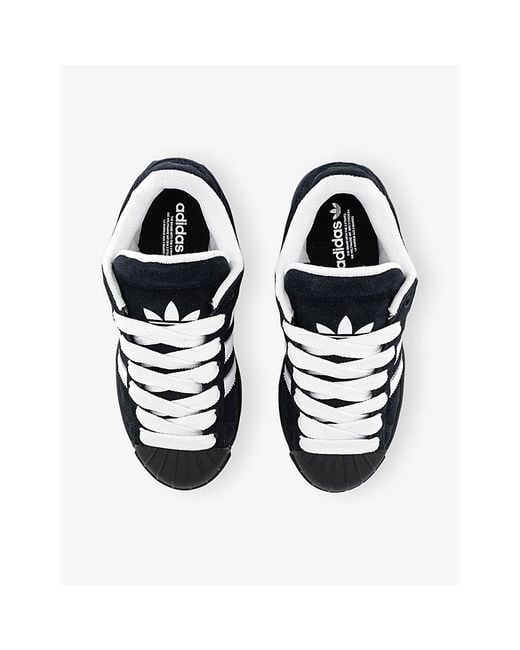 Adidas Blue Superstar Suede Trainers for men
