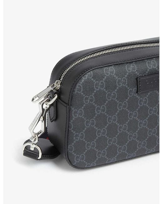 gucci black logo bag